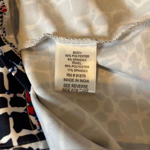 Bolle Women's Athletic Tank Open Mesh Back White Black Red Blue Size Small - Picture 7 of 10